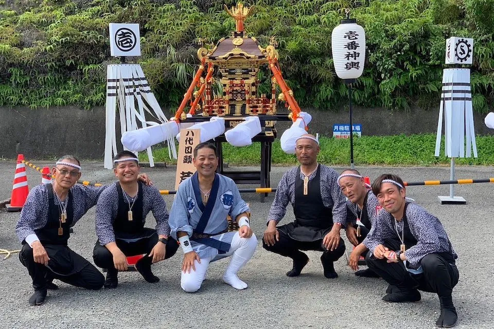 「川辺祇園祭」の様子